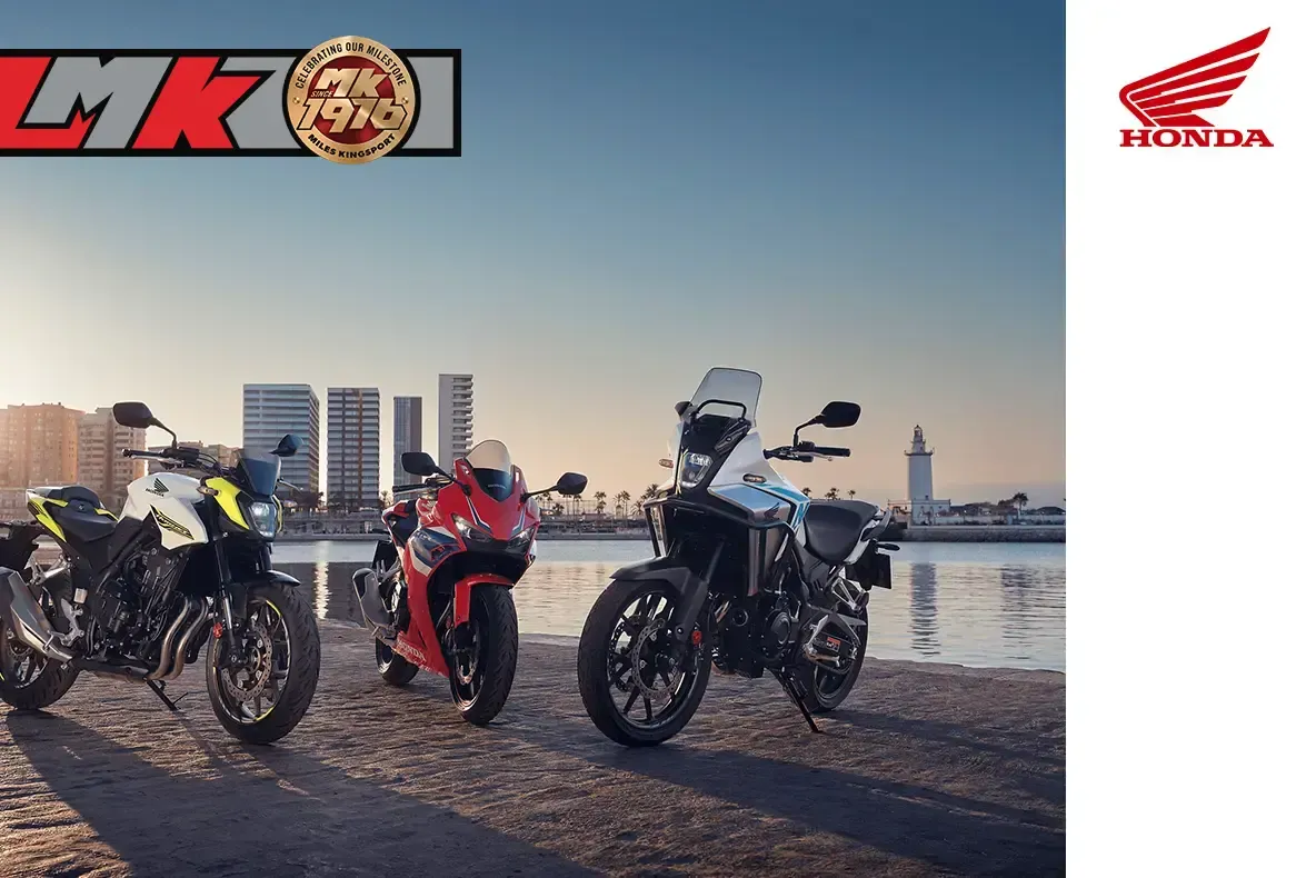 New 2026 Honda Motorcycle Range